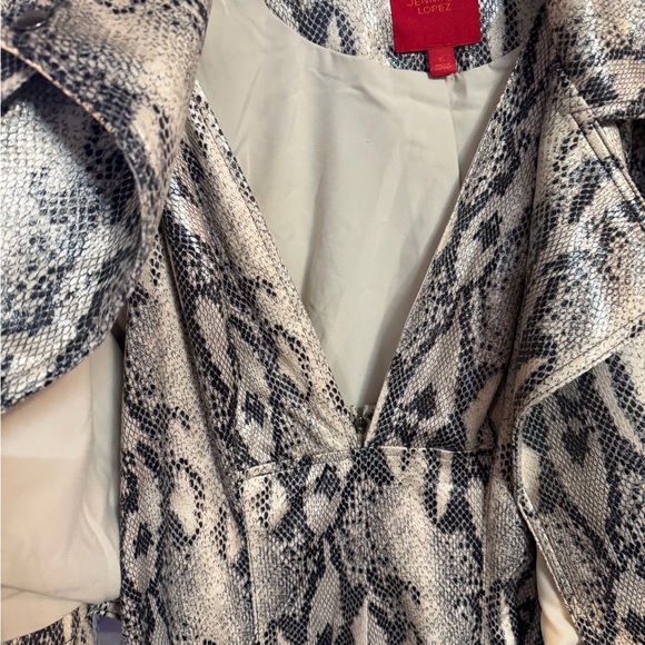 Jennifer Lopez Snake Print Blazer and Skirt Set - Picture 4 of 5